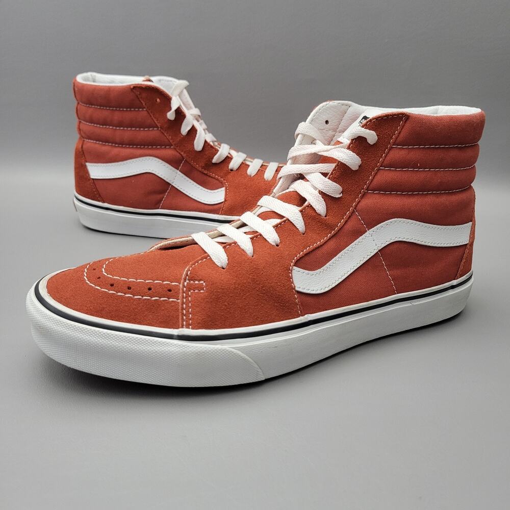Vans Sk8-Hi Theory Burnt Orchre Size 11 Mens